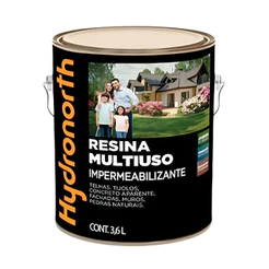 RESINA FOSCA MULTIUSO SOLVENTE INCOLOR GALÃO 3,6L