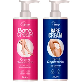 Creme Depilatório 💙 Masculino e 💖 Feminino ✔ Depilação rápida, Sem dor e Sem Laminas! em Oferta na Shopee