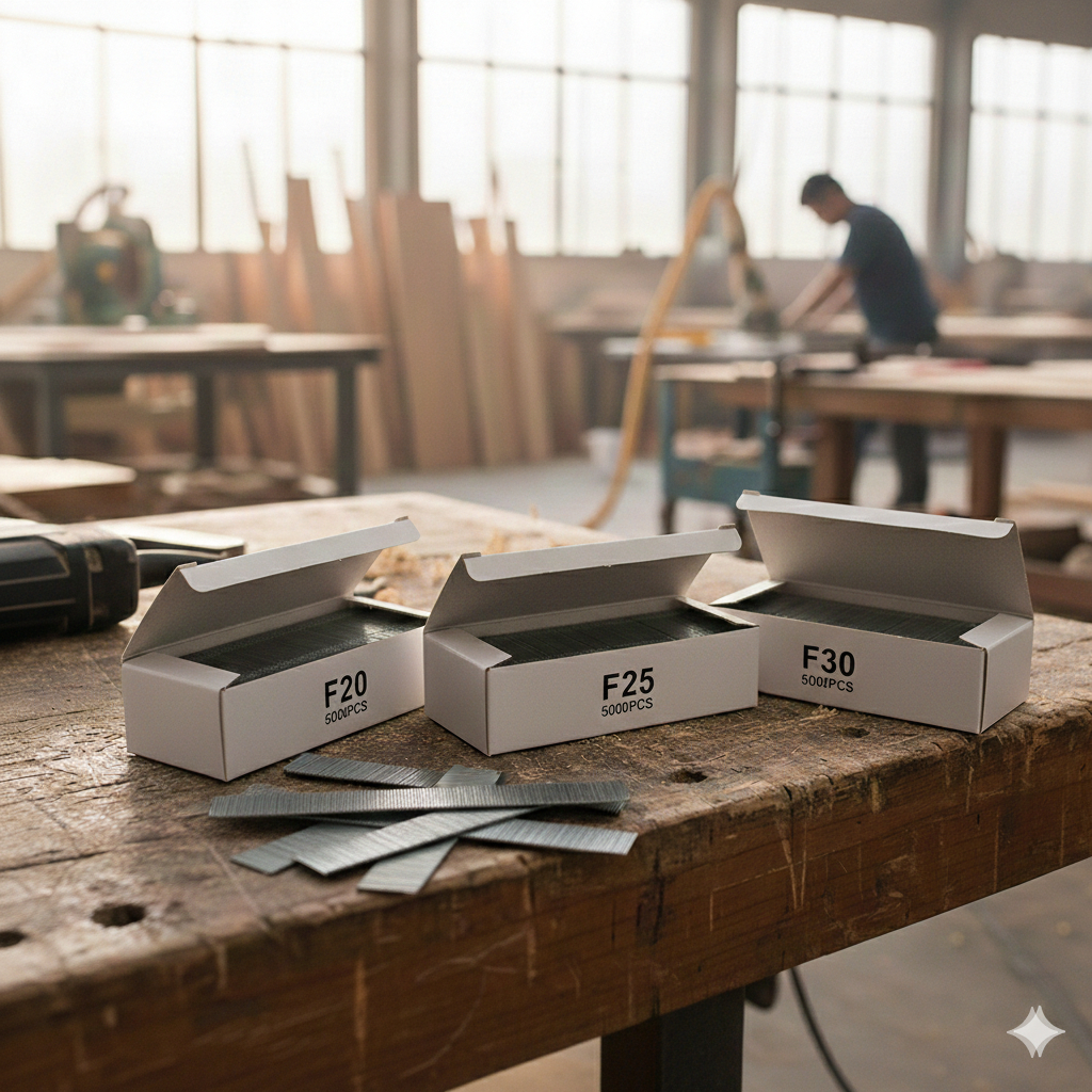 Kit com 15.000 Pinos Profissionais-Pino Pneumático Tipo F20 F25 F30 Galvanizado em Oferta na Shopee