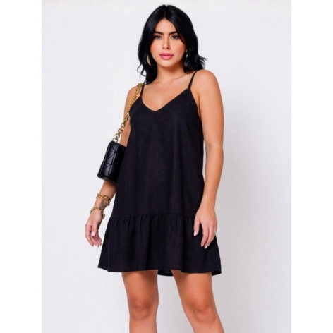 Vestido Feminino Babado Estampado Alcinha Regulada Moda Verão em Oferta na Shopee