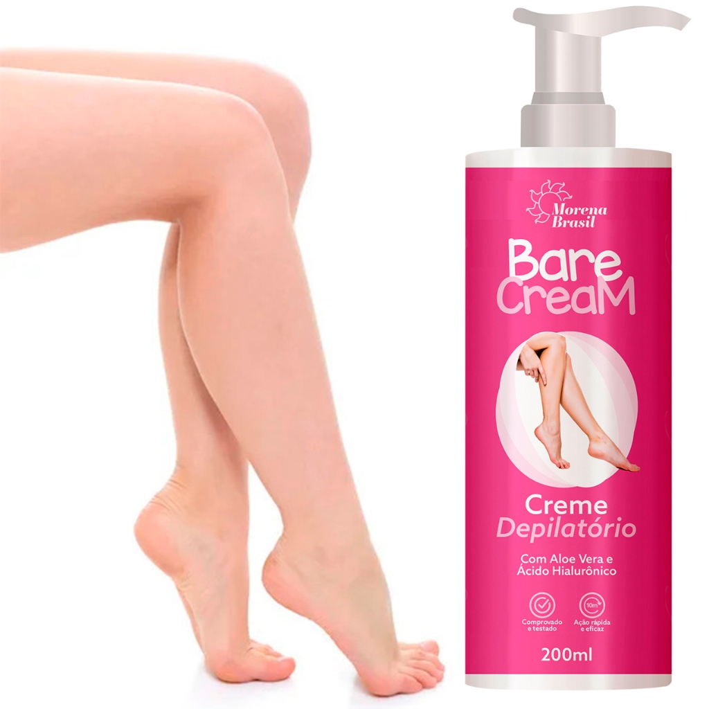 Creme Depilatório 🌹 Feminino | Depilação Sem Dor e Sem Irritação 💝 em Oferta na Shopee