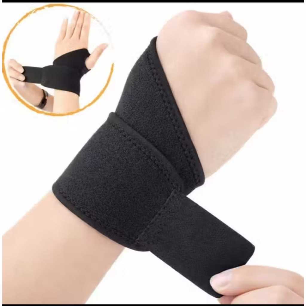 Munhequeira Ortopedica De Alta Compressão BIlatera Tensor de Academia Crossfit Tendinite