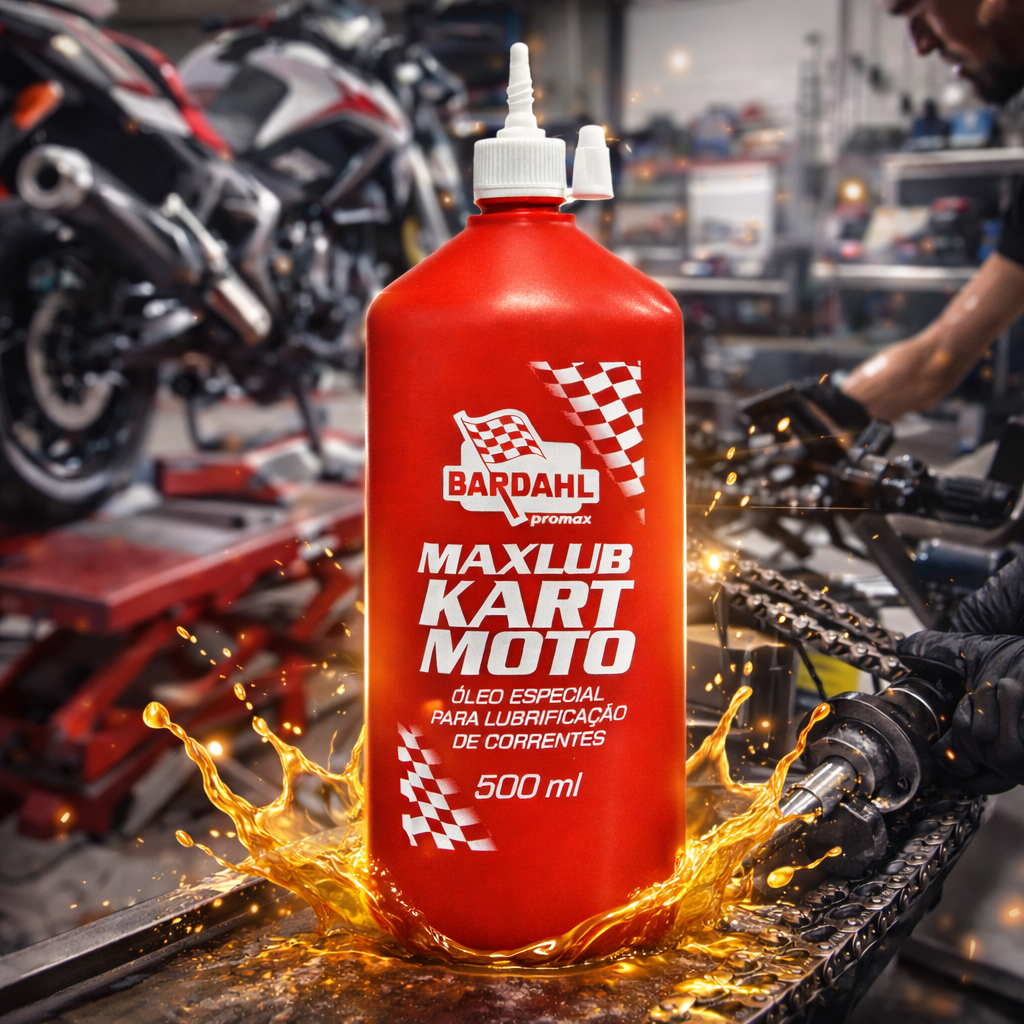 Óleo Lubrificante p/ Corrente Bardahl Maxlub Kart E Moto - Motos e bicicletas em Oferta na Shopee