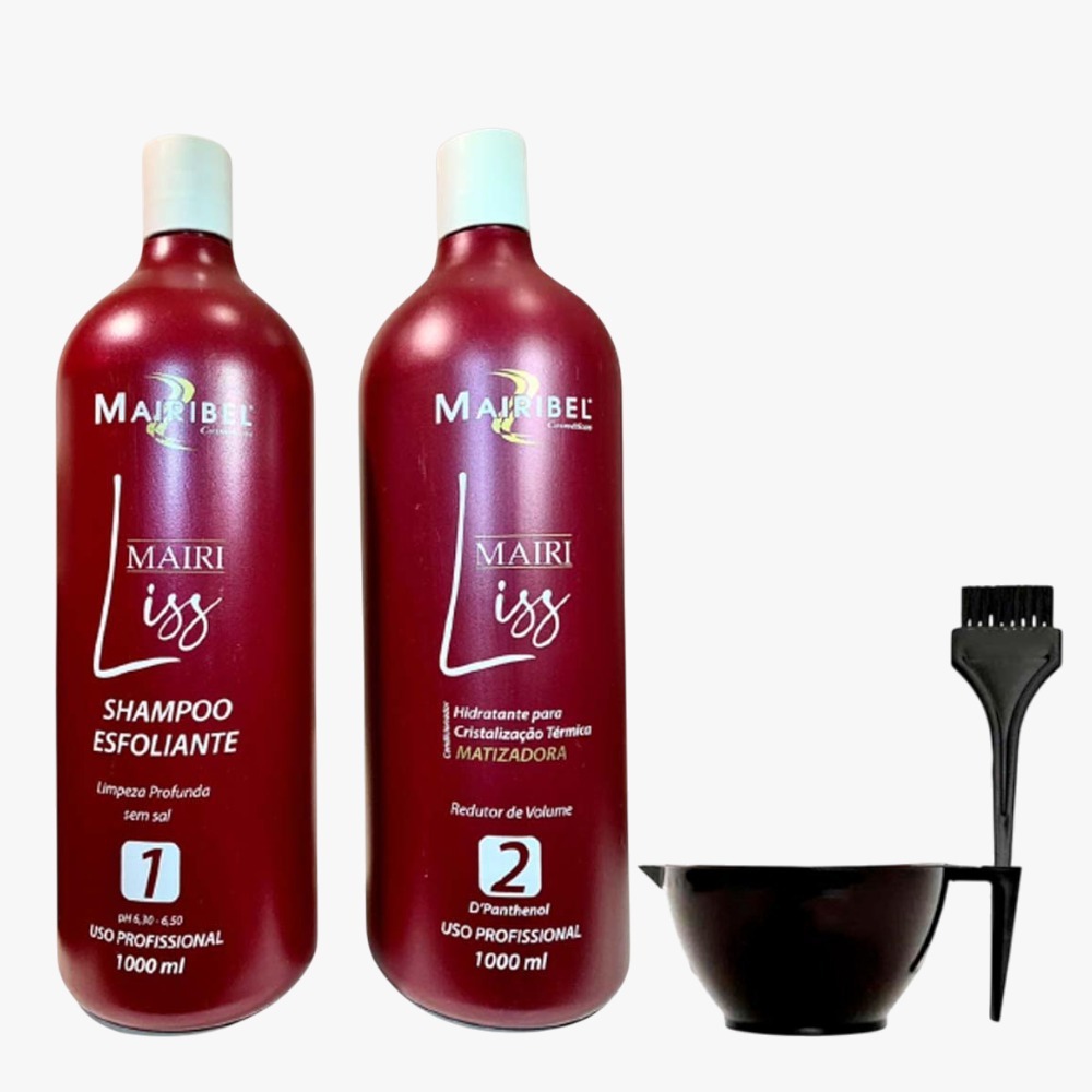 Kit Selagem Matizadora Sem Formol Mairibel Profissional