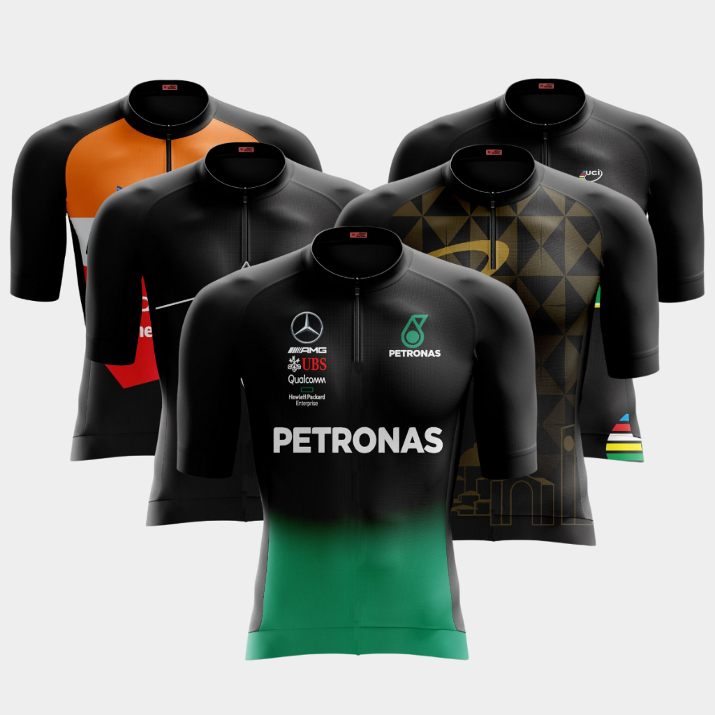 Camisa Ciclismo Masculino Camiseta para Bicicleta com bolsos proteção uv manga curta