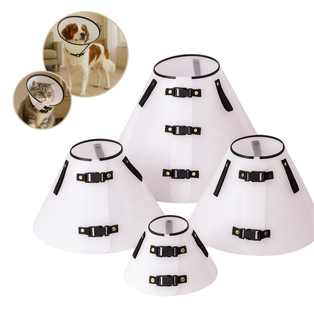 Colar Elizabetano Cirúrgico Pós Operatório Cone Cachorro Gato Pet Diversos Tamanhos em Oferta na Shopee