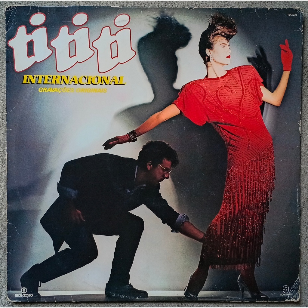 Lp novela Ti Ti Ti Promocional Internacional 1985 Century Sade Paul Hardcastle