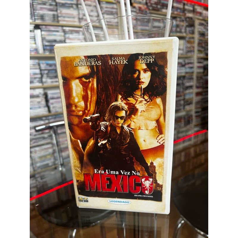 VHS “Era Uma Vez No México” - Johnny Depp, legendado
