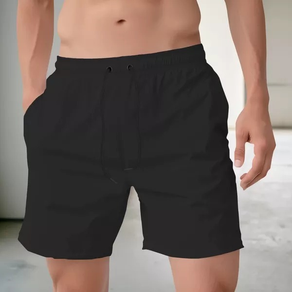 Bermuda Masculina Esportivo Academia Tactel Elastano Bolso Lateral e Atrás Treino Qualidade Short