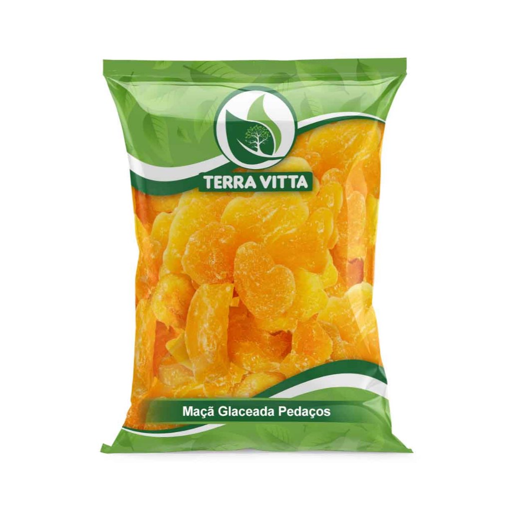 Maça Glaceada Pedaços em Oferta na Shopee