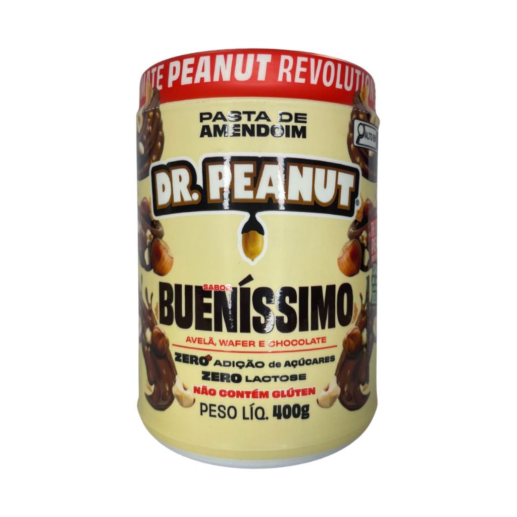 Pasta de Amendoim Dr. Peanut Sabor Buenissimo 400g em Oferta na Shopee