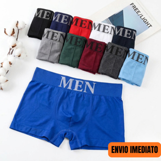 Kit 12, 10 , 8 Ou 4 Cuecas Boxer Masculina Tecido Microfibra E Elastano Premium Adulto em Oferta na Shopee