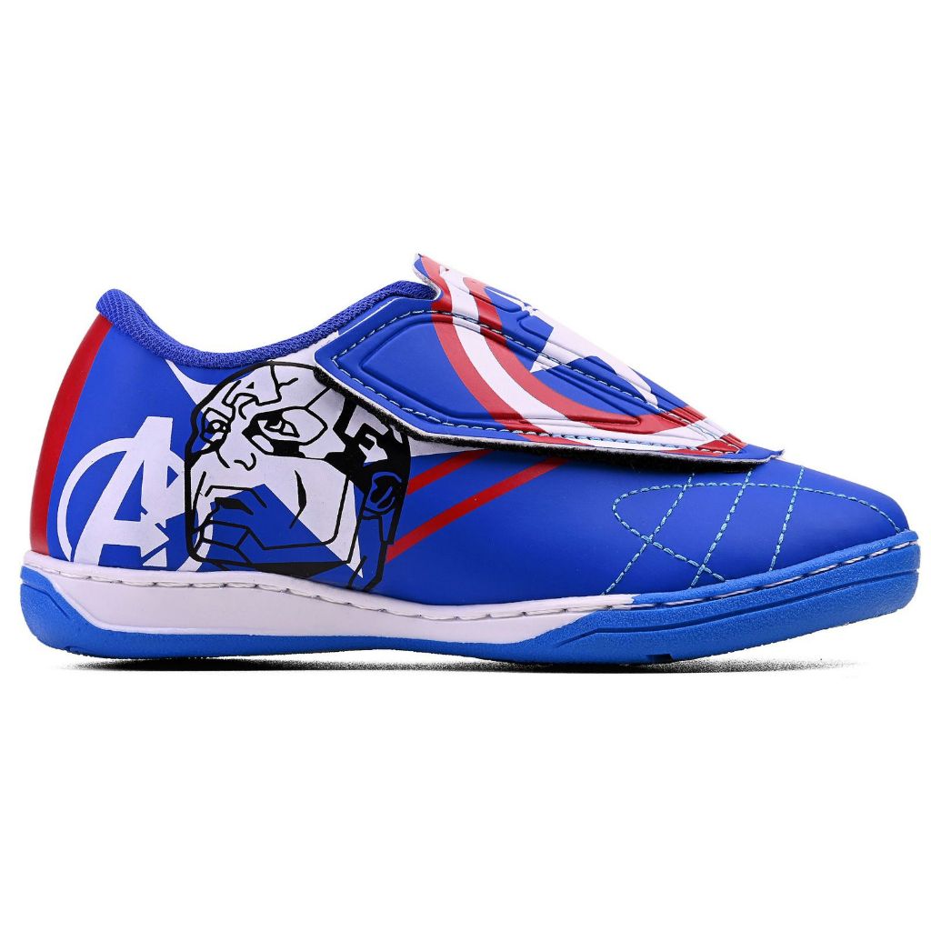 Chuteira Infantil Futsal 26 ao 33 Super Herói Menino Macia Confortável Promoção Frete Grátis