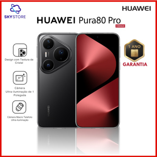 Huawei Pura 80 PRO , 512GB + 12GB RAM, Processador HiSilicon Kirin 9020, CÃmera 50MP+40MP+48MP, Versão Global em Oferta na Shopee