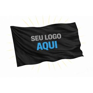 Bandeira Exclusiva com Sua Ideia e Logo para Artigos de Festa em Oferta na Shopee