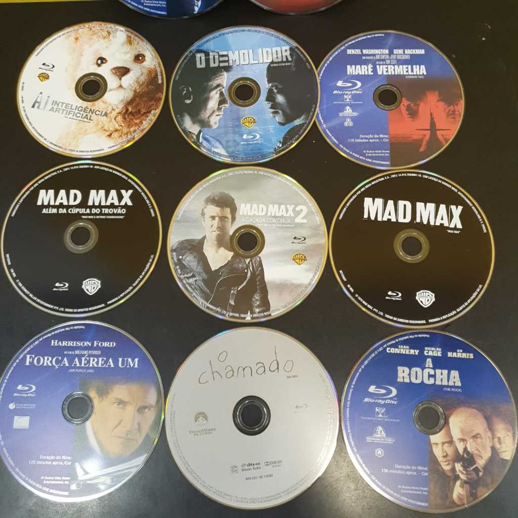 Blu Ray - Blu-Ray Disc Mídias Originais Apenas - Sem Capas - Filmes Raros e Clássicos Original