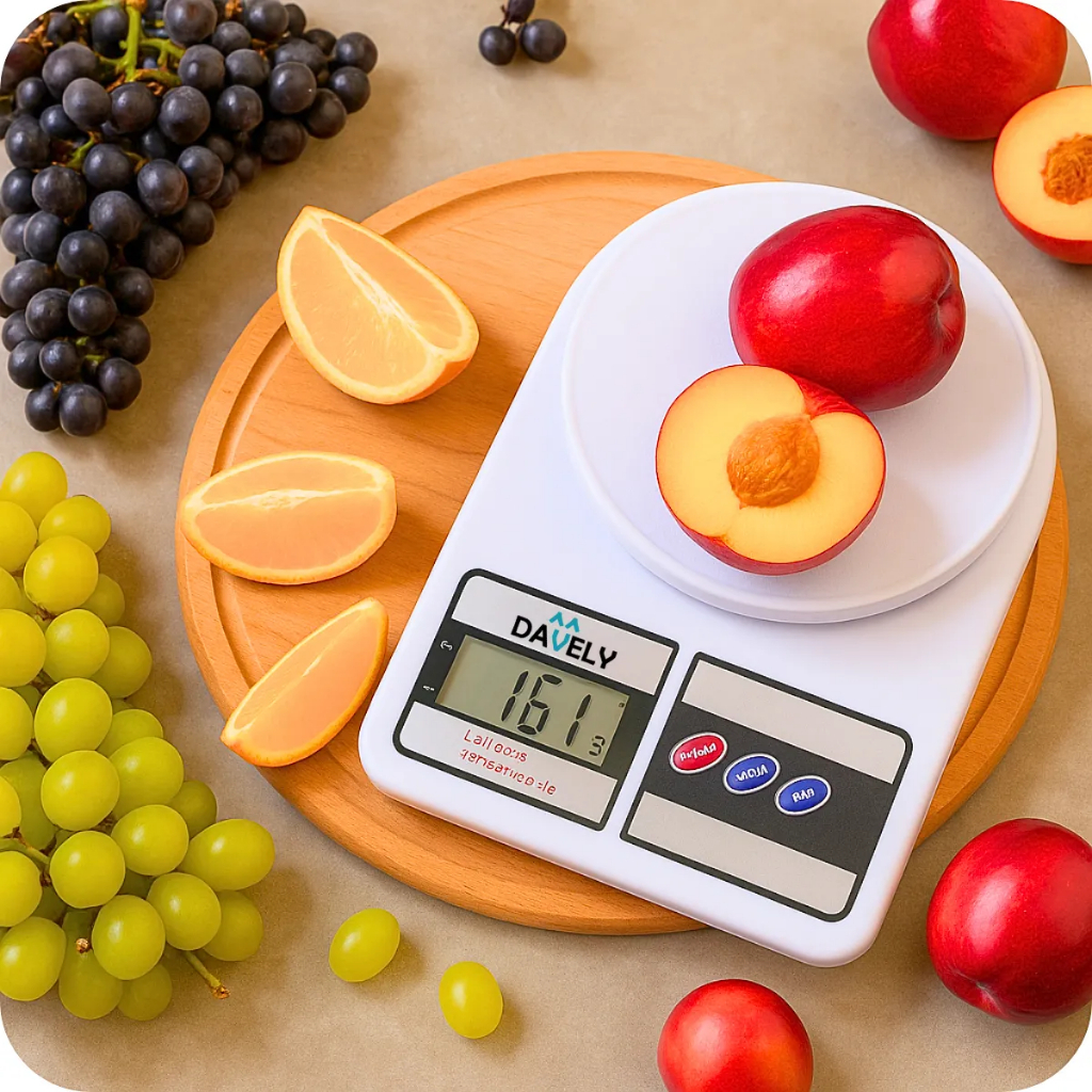 Balança Digital de Cozinha 10kg | Alimentos Líquidos e Sólidos Marmitas e Dietas Fitness🍱💪