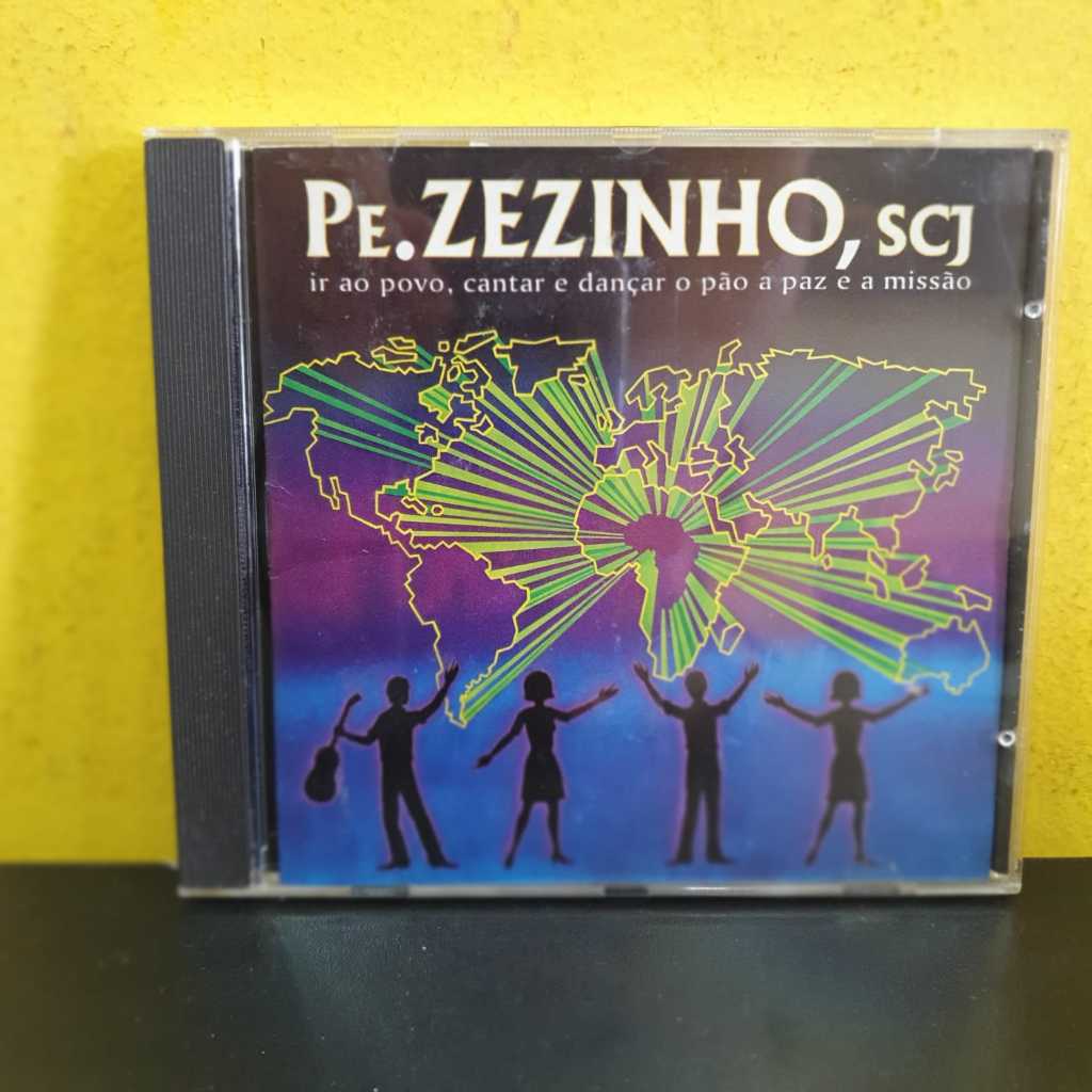 CD Padre Zezinho SCJ - Ir Ao Povo Cantar e Dançar o Pão a Paz e a Missão - Católico Raro