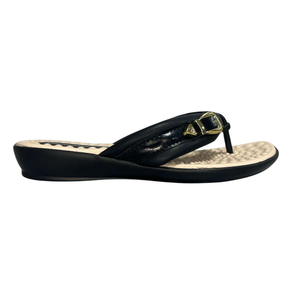 Chinelo Feminino Anabela Piccadilly Fivela Fascite Plantar Esporão Picadili Picadily