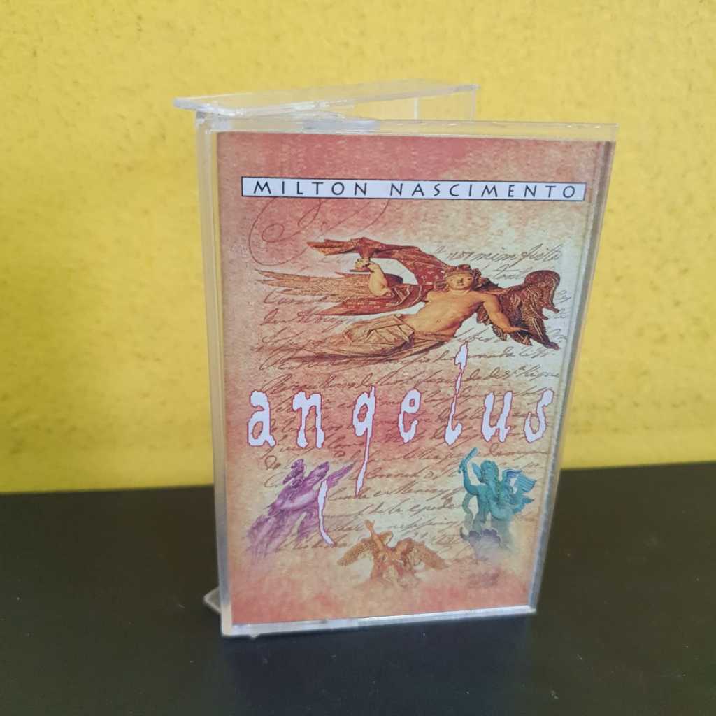Fita K7 - Cassete - Milton Nascimento Angelus - Original Em Excelente Estado C/ Encarte