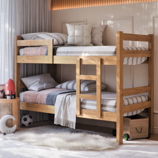 Beliche Solteiro Ibiza com Escada Segura com Proteção Lateral para Quarto Infantil  juvenil e Adulto em Oferta na Shopee