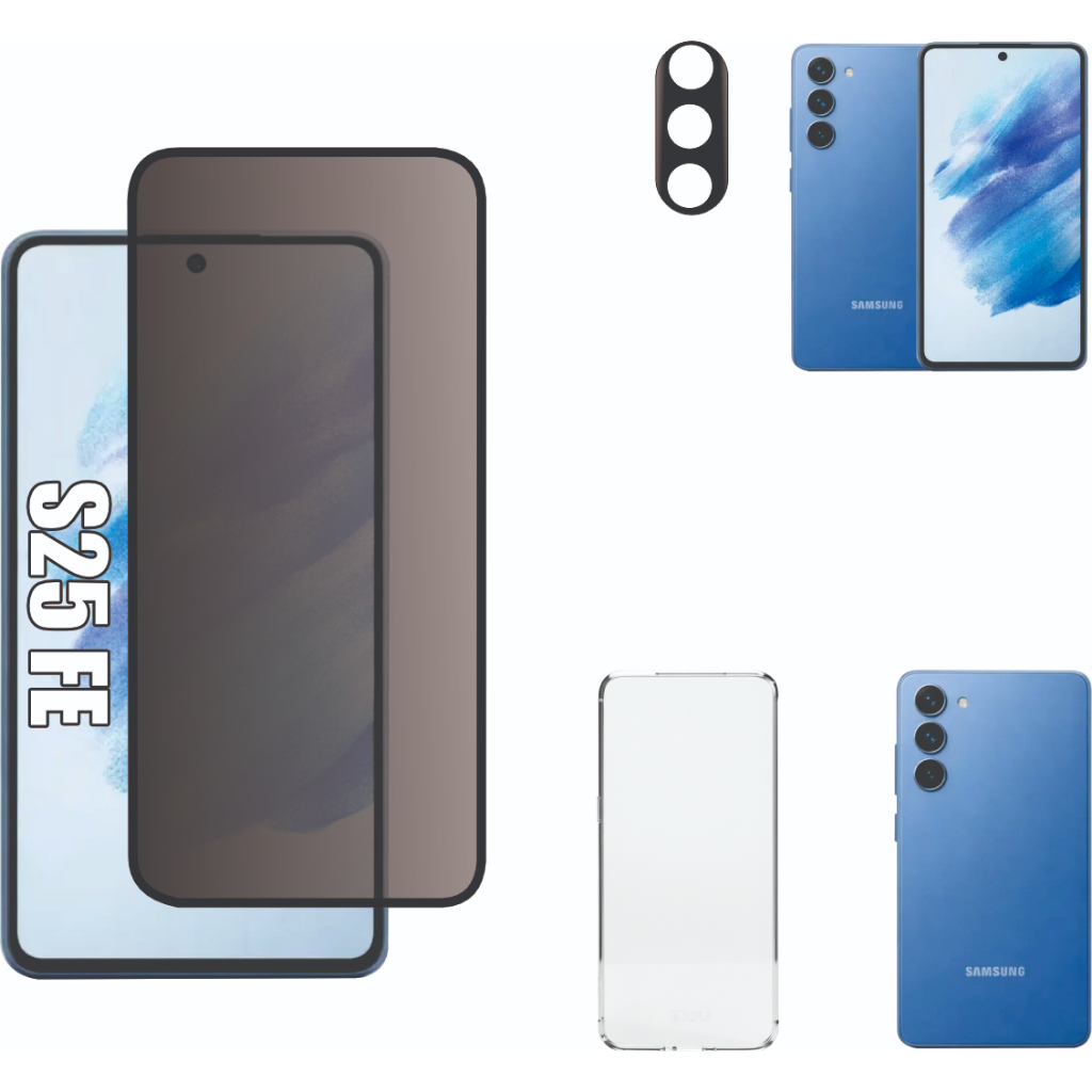 Película Privacidade Fosca Para SAMSUNG S25 FE + Protetor de Câmera + Capinha Anti Shok em Oferta na Shopee