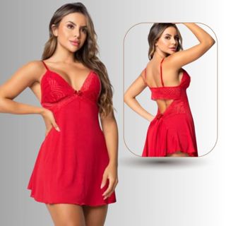 Camisola Sensual de Renda Sem Bojo Pijama Feminino Lingerie Feminina Linha Noite em Oferta na Shopee