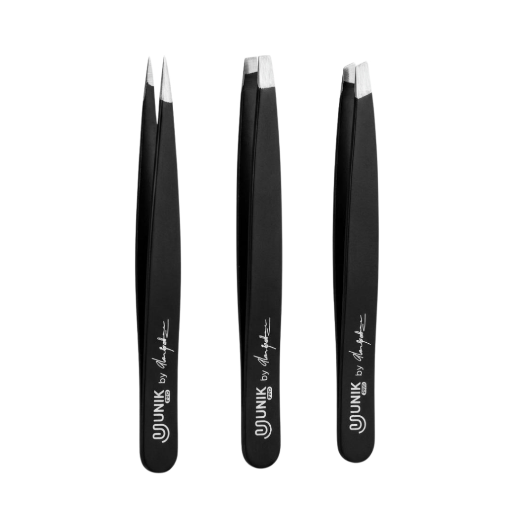 Pinça De Precisão De Aço Inoxidável Para Sobrancelhas Yunik Pro em Oferta na Shopee