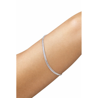 Pulseira de Prata 925 Legítima Feminina Rabo de rato Lacraia achatada 18cm em Oferta na Shopee