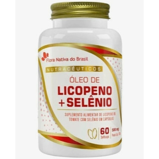 Óleo de Licopeno + Selênio 60 cápsulas - Flora Nativa do Brasil