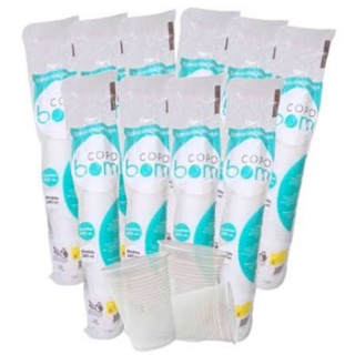 caixa de copo descartável 200 ml copo bom caixa com 25 fardos 2500 UN em Oferta na Shopee