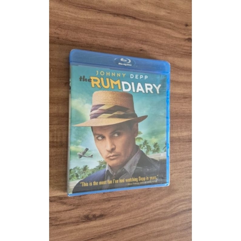 Blu-ray Diário de um Jornalista Bêbado - Johnny Depp - Novo / Lacrado