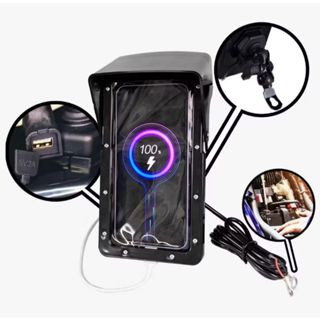 Suporte Impermeável de Celular Para Moto Com Entrada Usb e Proteção Contra Sol e Chuva Envio Rapida em Oferta na Shopee