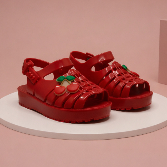 Sandálias Tratorada Infantil Menina Antiderrapante Moderna Estilosa Transparente em Oferta na Shopee