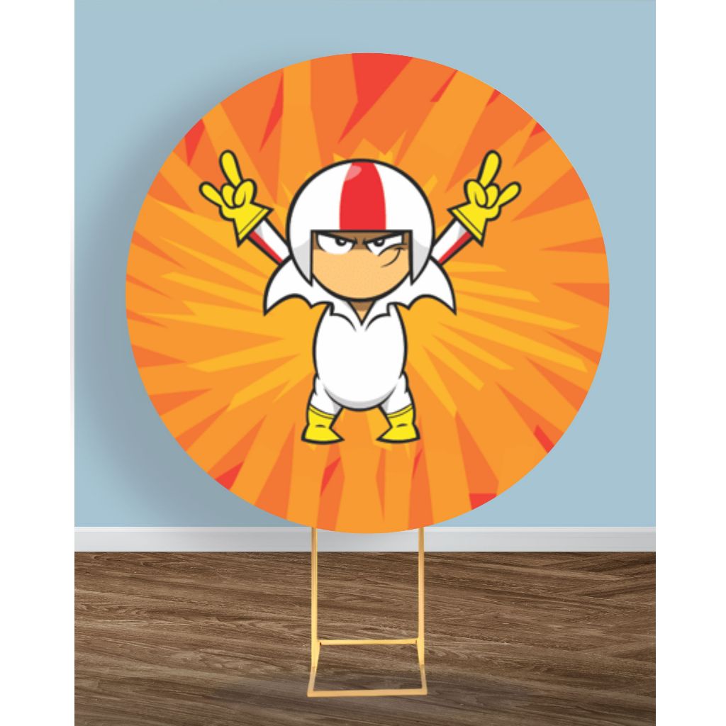 Painel Kick Buttowski - Sublimado Tecido Helanca com Elástico.
