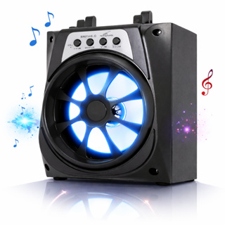 Caixa de Som Bluetooth Portátil 1200mAh 10W RMS Entradas Pendrive USB/Micro SD/FM/Aux Função TWS em Oferta na Shopee