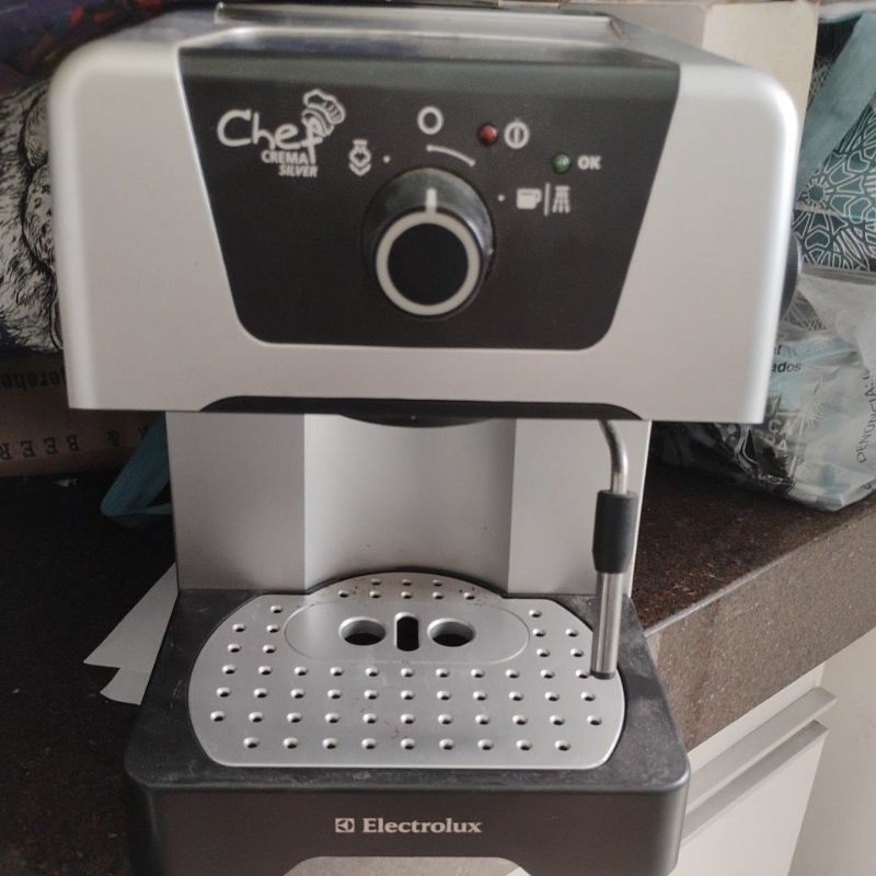 Cafeteira Chef Crema Silver Electrolux