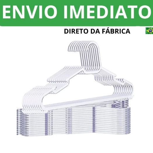 Cabide infantil Acrílico kit 10 a 50 Cabides Transparente Reforçado Organizar Roupas Acrílico Arara em Oferta na Shopee