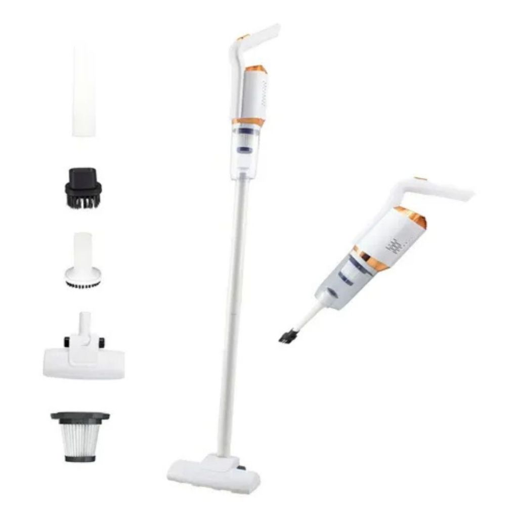 Imagem Aspirador de Pó Doméstico 3 em 1 Sem Fio Limpeza Sucção USB