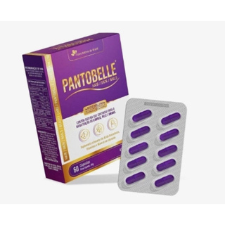 Pantobelle Hair Skin Nails 60 Cápsulas - Flora Nativa do Brasil em Oferta na Shopee