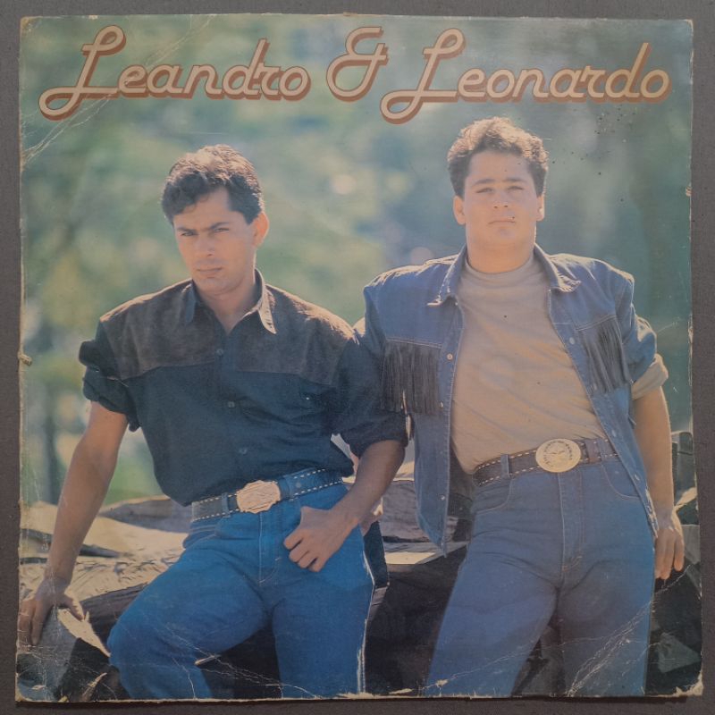 Disco de Vinil LP Leandro e Leonardo Pense em Mim, Cadê você