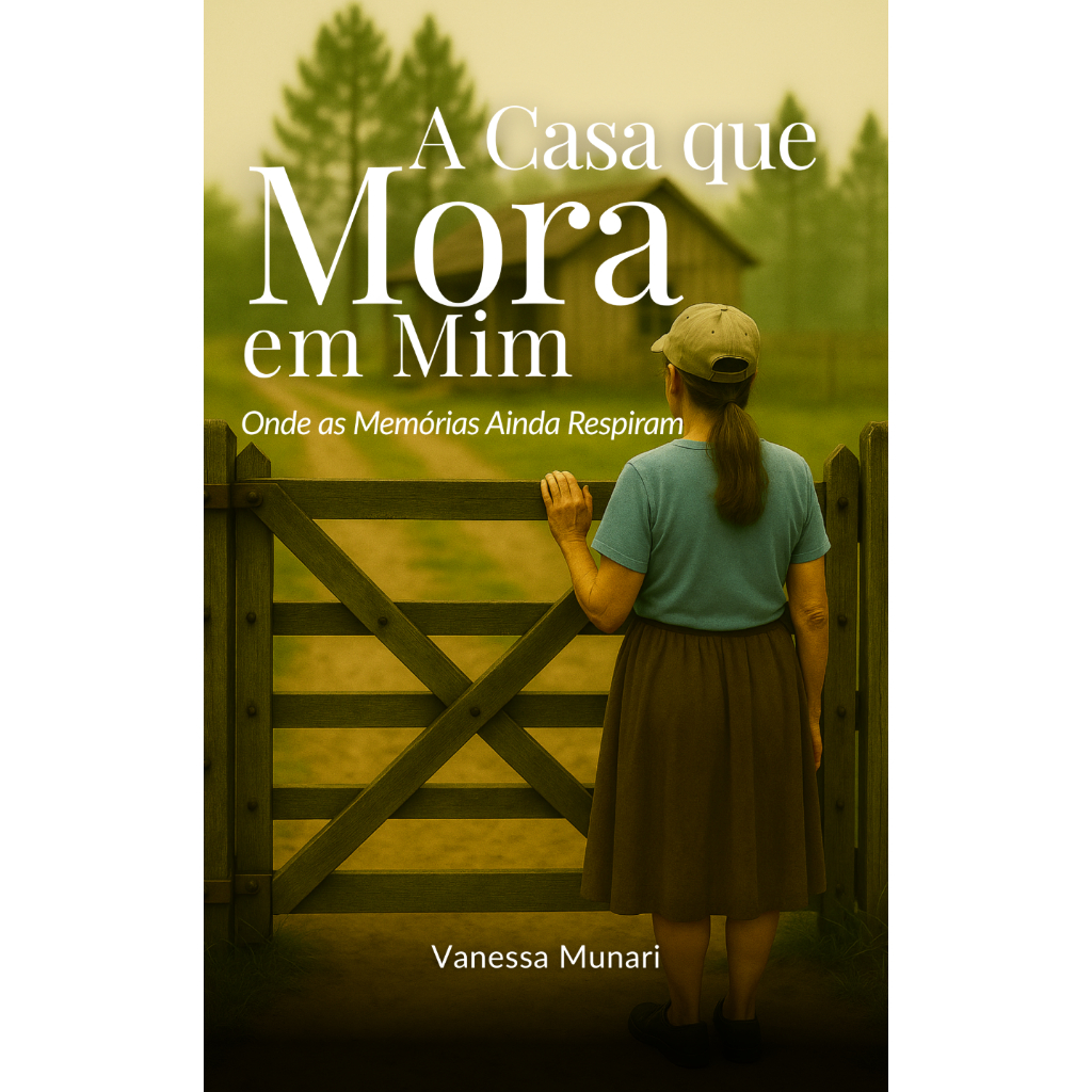 Livro A Casa que Mora em Mim | Vanessa Munari |Livro sobre Memórias, Saudade e Recomeços | Exemplar Autografado