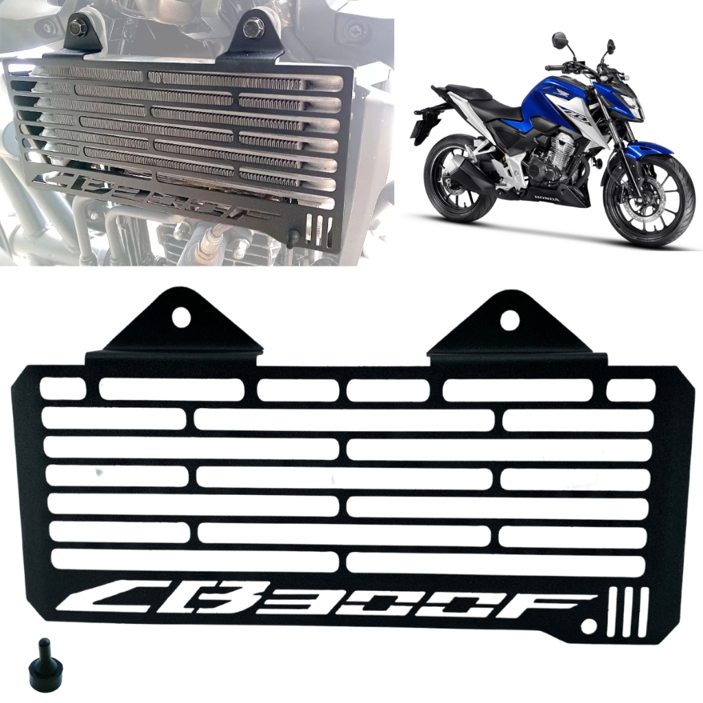 Protetor de radiador Honda Twister 300F grade de proteção CB-300-f 2023 2024 2025 2026 2027