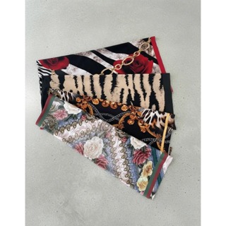 Lenço Feminino Fashion 70x70cm em Seda Luxo em Oferta na Shopee