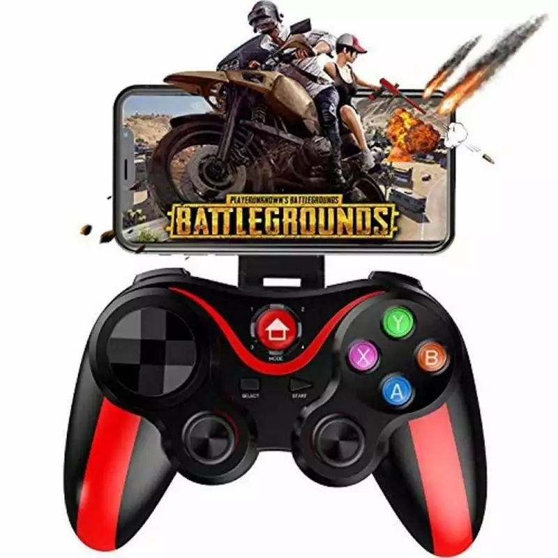 Controle Joystick Bluetooth Universal para Celular Tablet Android Ipad + cabo usb + suporte em Oferta na Shopee