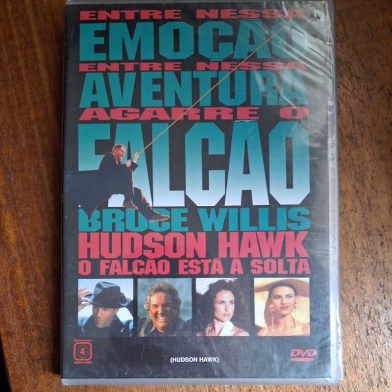 dvd Hudson Hawk o Falcão está a solta  - original (lacrado)