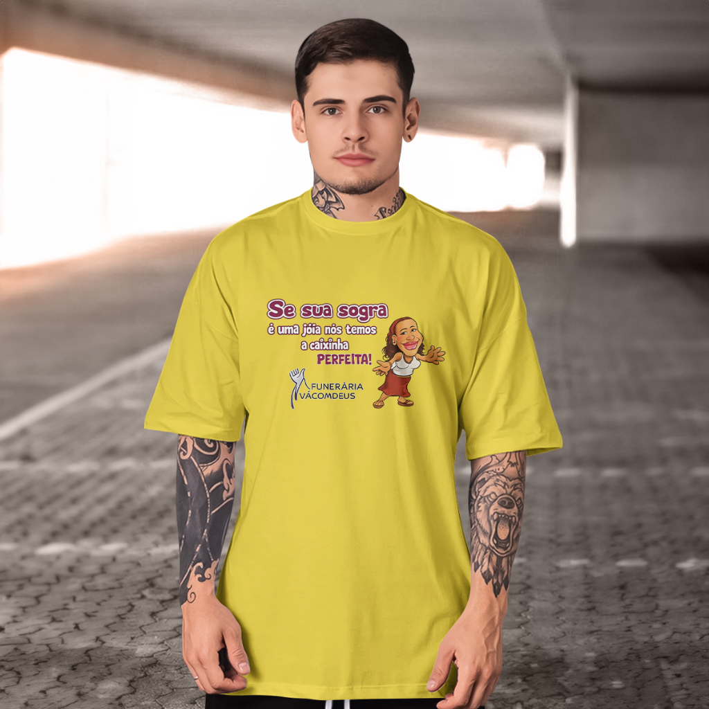 Camiseta Sogra jóia, caixinha perfeita! Premium 100% Algodão Moda de 2026