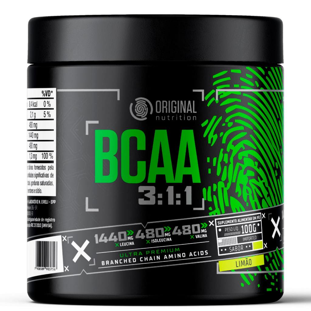 Bcaa Powder 100G Original Nutrition - Limão em Oferta na Shopee