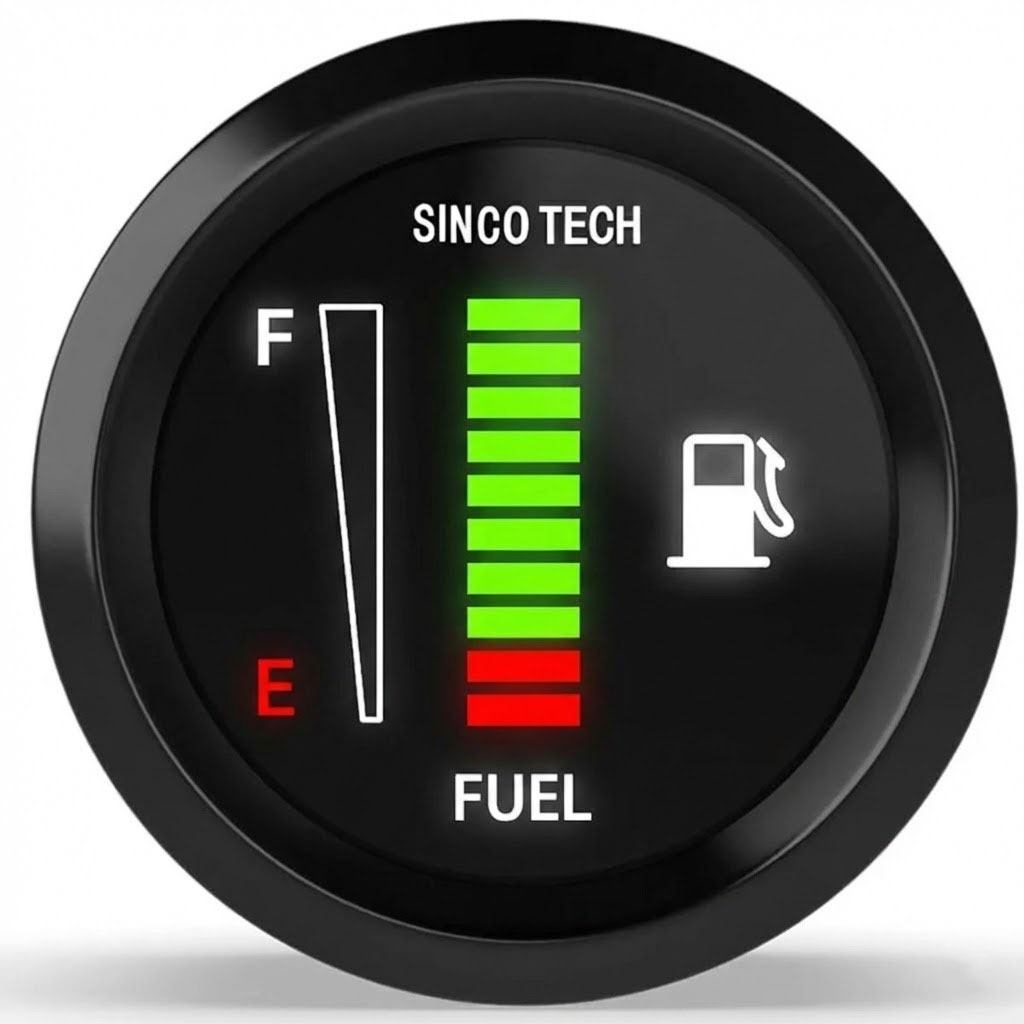 Marcador Medidor Digital Nível de Combustível Universal 12V Lorben em Oferta na Shopee