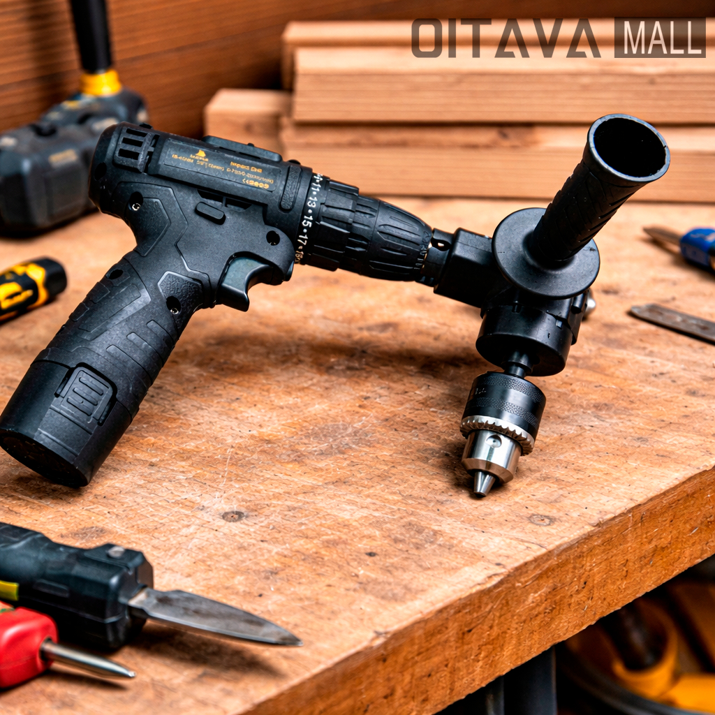 Mandril Com Chave Parafusadeira Broca Ângulo Reto Elétrica em Oferta na Shopee